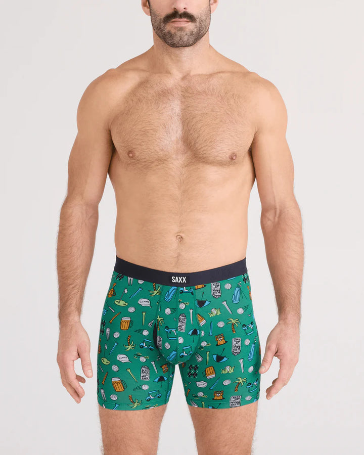 Saxx Vibe Xtra Soft Boxer Brief - Fairway Bits
