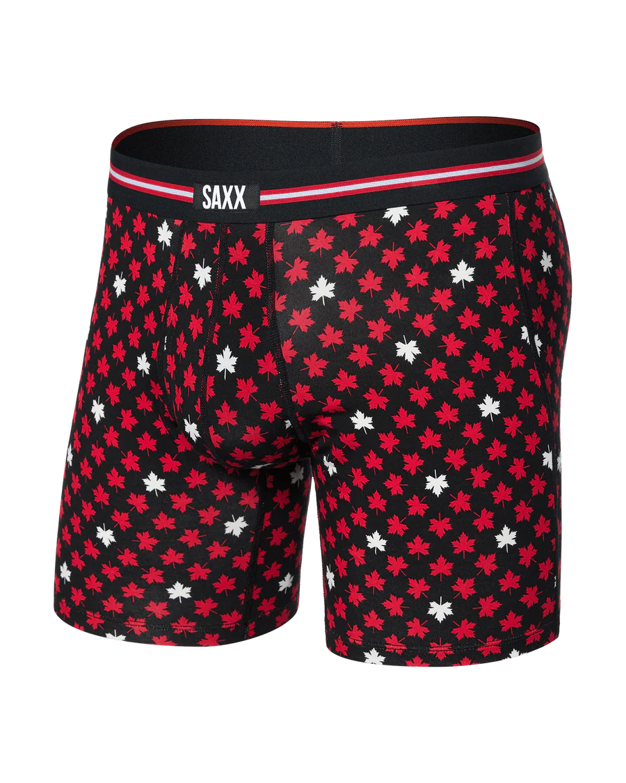 Saxx Vibe Xtra Soft Boxer Brief - Maple Leaf