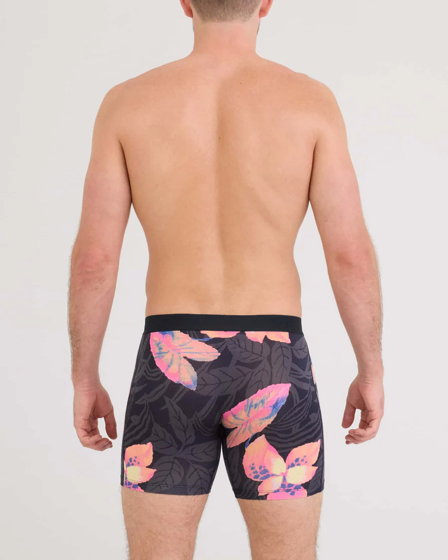 Saxx Vibe Xtra Soft Boxer Brief - Nocturnal Orchid