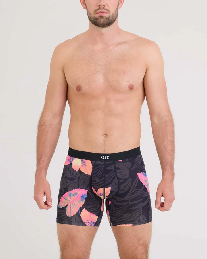 Saxx Vibe Xtra Soft Boxer Brief - Nocturnal Orchid