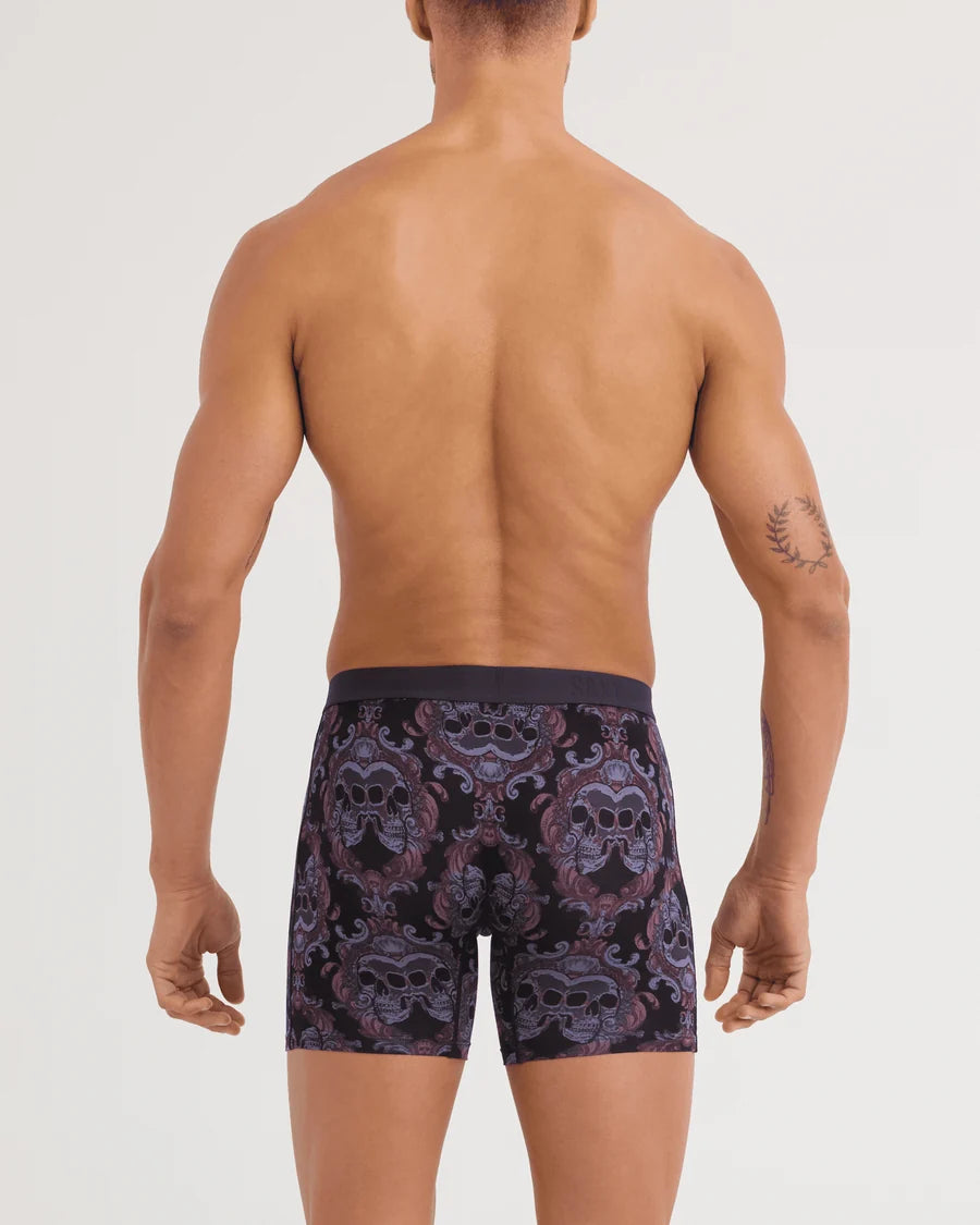 Saxx Vibe Xtra Soft Boxer Brief - Skull Brocade