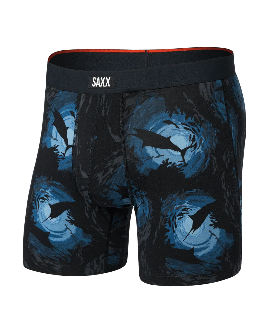 Saxx Vibe Xtra Soft Boxer Brief - Sun Day School