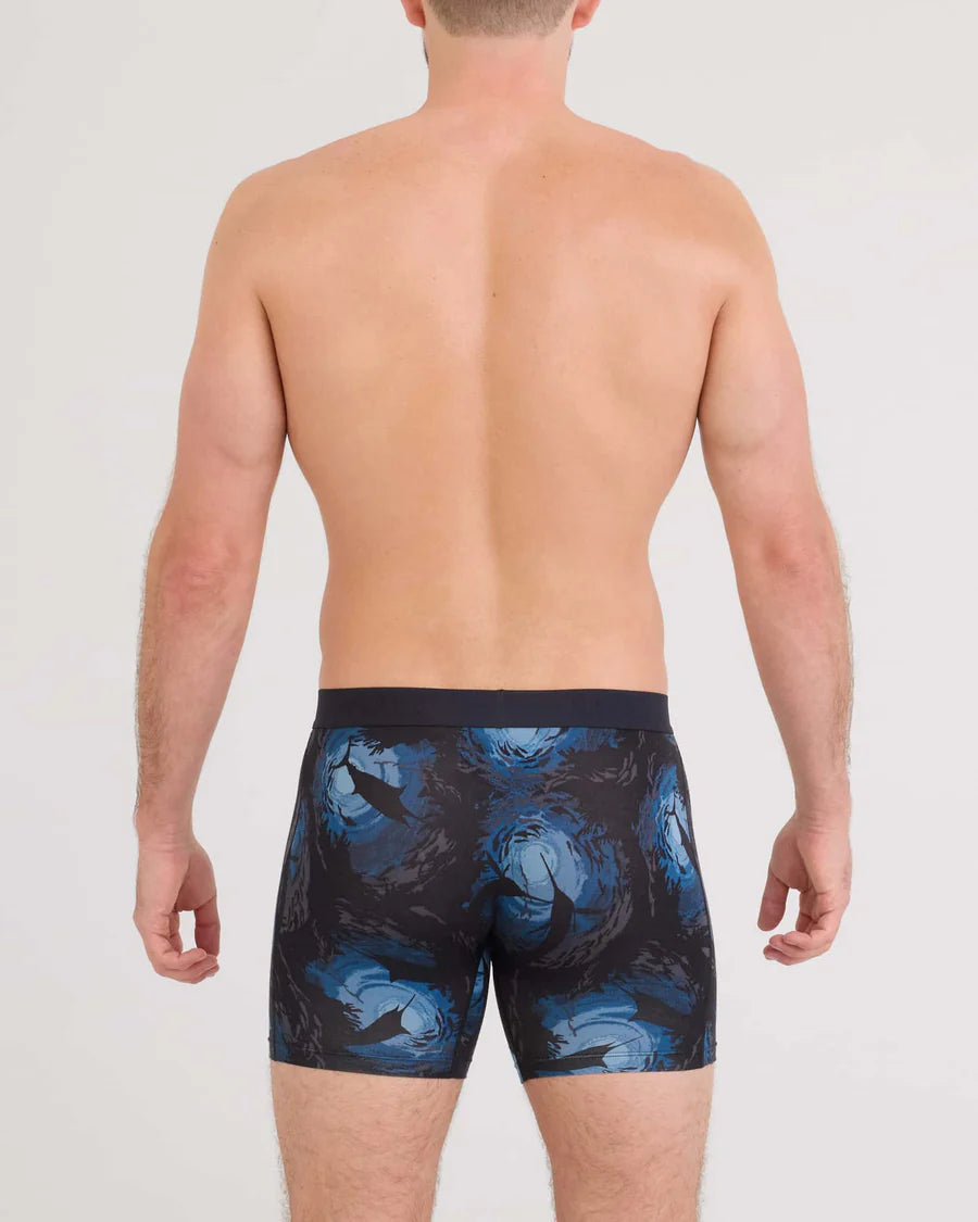 Saxx Vibe Xtra Soft Boxer Brief - Sun Day School
