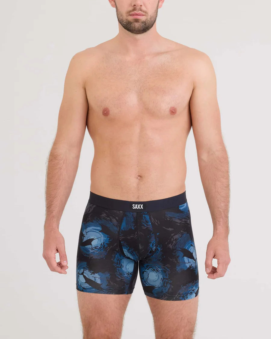 Saxx Vibe Xtra Soft Boxer Brief - Sun Day School