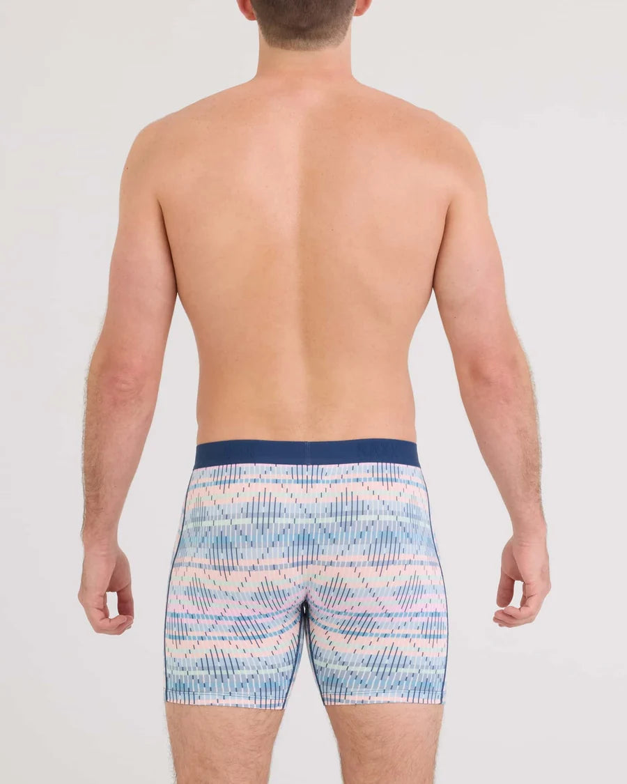 Saxx Vibe Xtra Soft Boxer Brief - Summer Weave