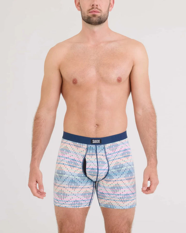 Saxx Vibe Xtra Soft Boxer Brief - Summer Weave