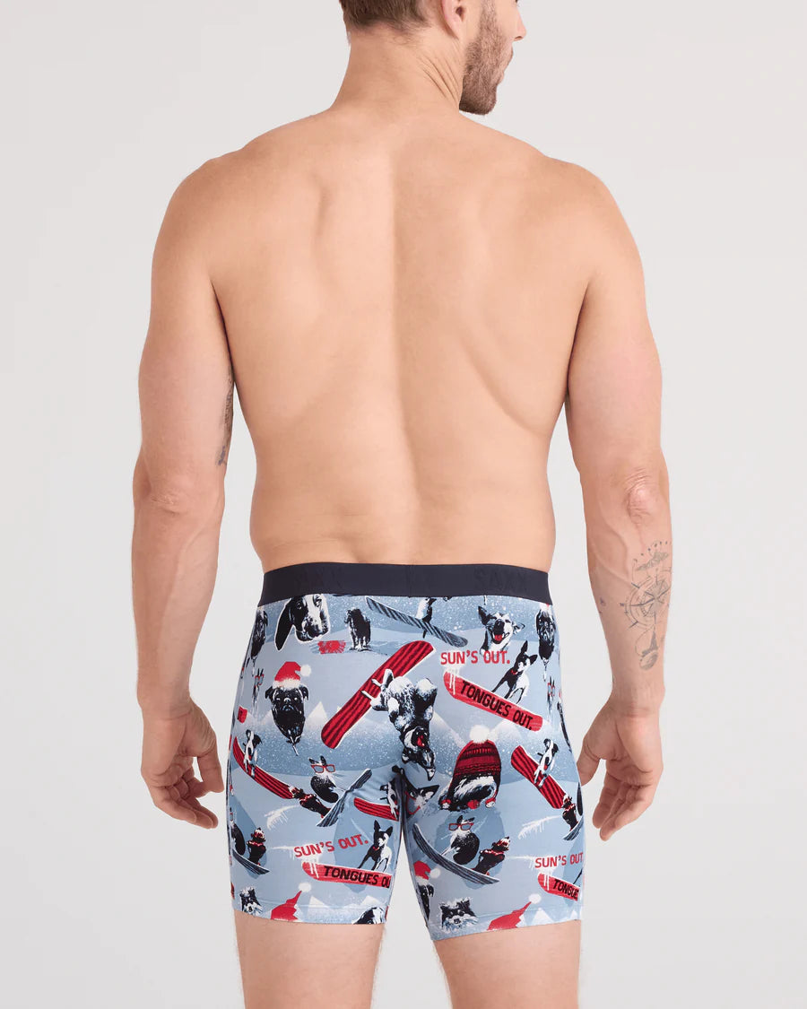 Saxx Vibe Xtra Soft Boxer Brief - Winter Dogs Of Saxx