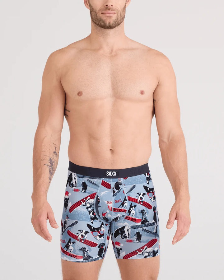 Saxx Vibe Xtra Soft Boxer Brief - Winter Dogs Of Saxx