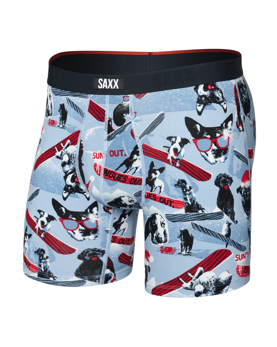 Saxx Vibe Xtra Soft Boxer Brief - Winter Dogs Of Saxx