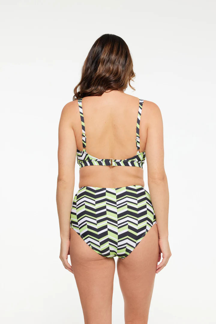 Lola High Waist Swim Bottom - Size 6
