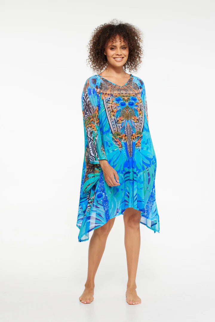 Florence Mesh Kaftan - Size X-Small / Small
