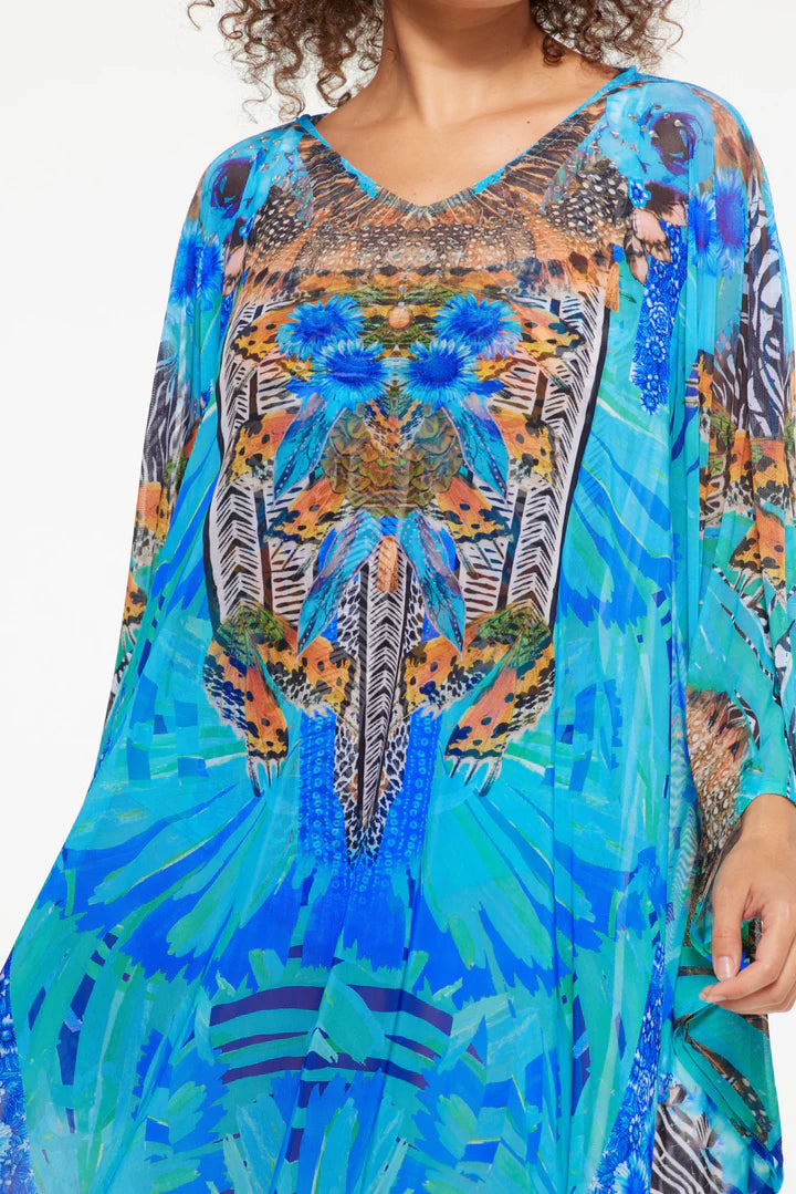 Florence Mesh Kaftan - Size X-Small / Small