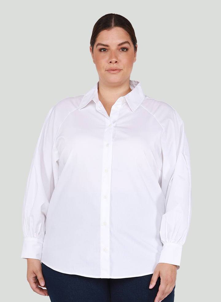 Dex Balloon Sleeve Blouse