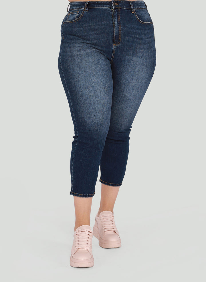 Dex High Rise Skinny Crop