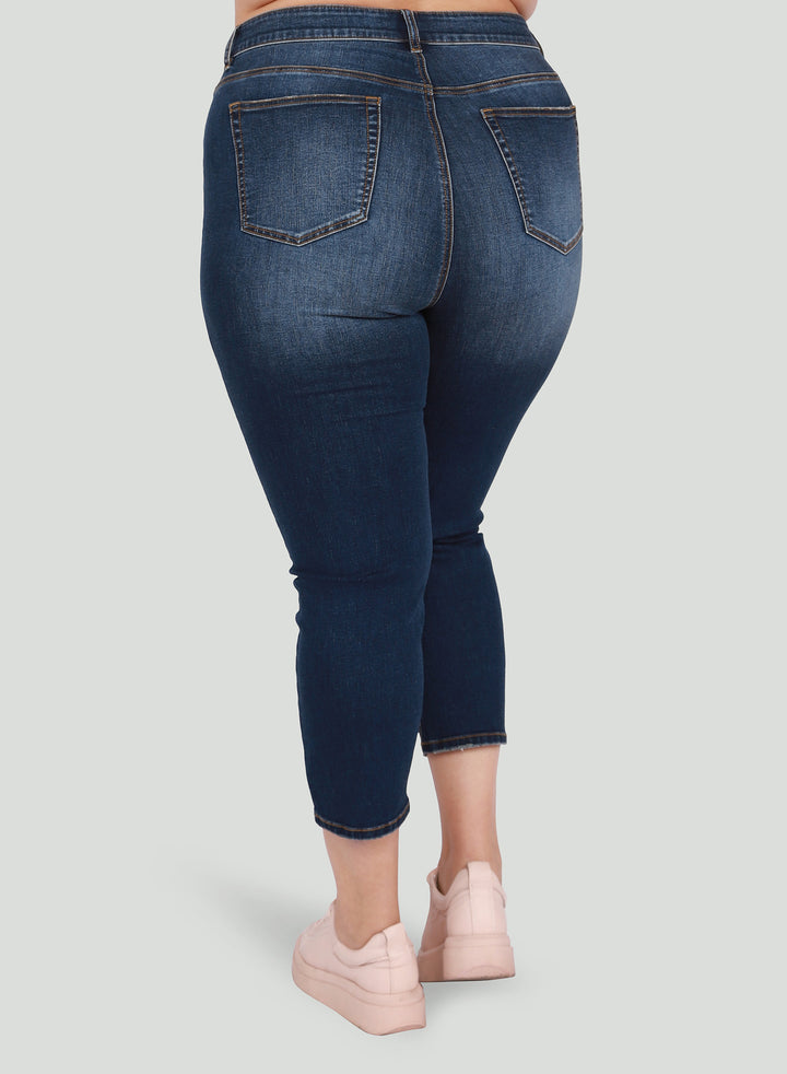 Dex High Rise Skinny Crop