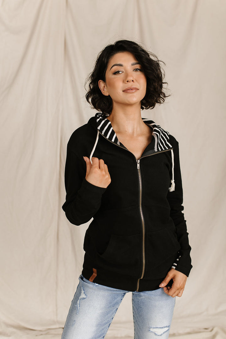 "Nobody To Love"  Full Zip Sweatshirt - Size 3 X