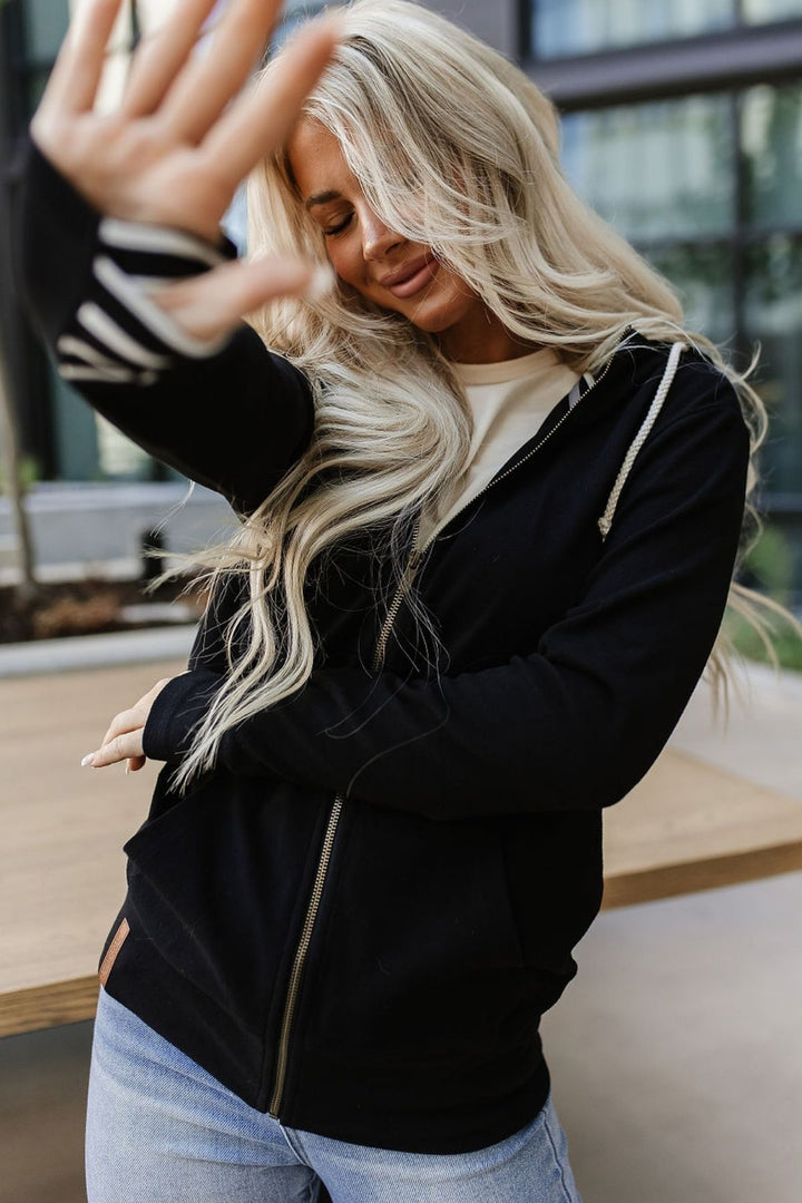 "Nobody To Love"  Full Zip Sweatshirt - Size 3 X