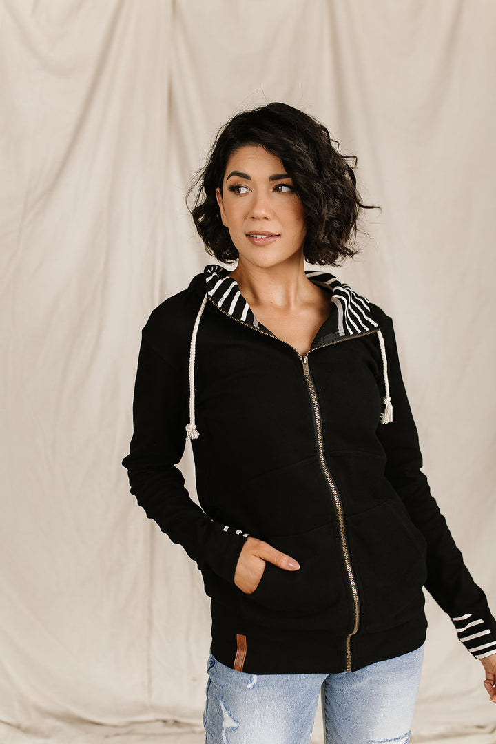"Nobody To Love"  Full Zip Sweatshirt - Size 3 X