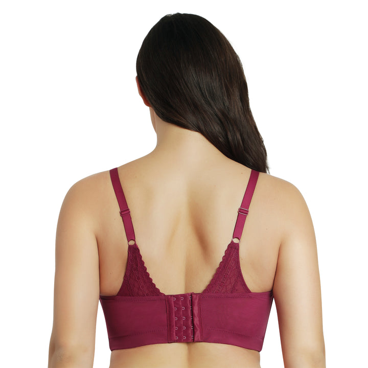 Mia Dot Bralette - Blackberry