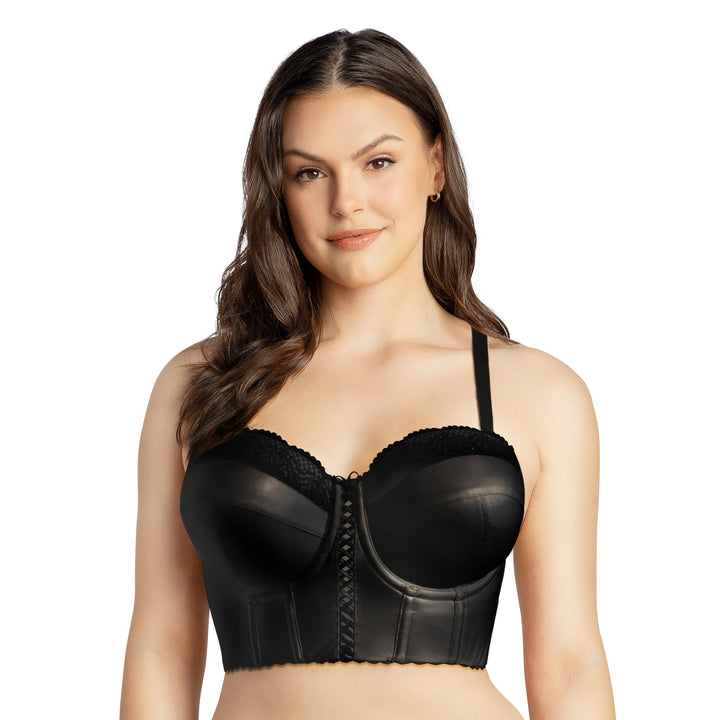Stevie Longline Strapless Bustier
