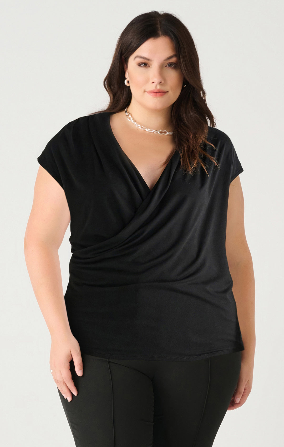 Dex Drapey Wrap Tank - Size 3 X