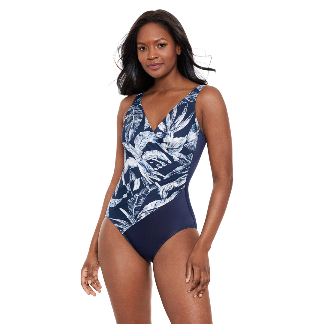 Miraclesuit Tropica Toile Oceanus One Piece Swimsuit