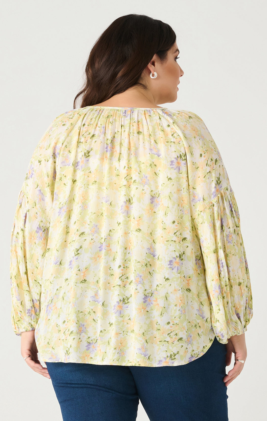 Dex Floral Peasant Blouse