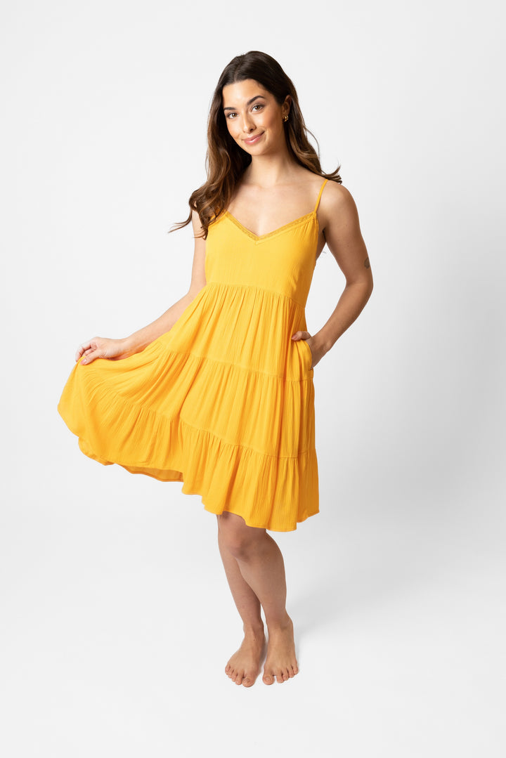 Miami Mini Tiered Dress