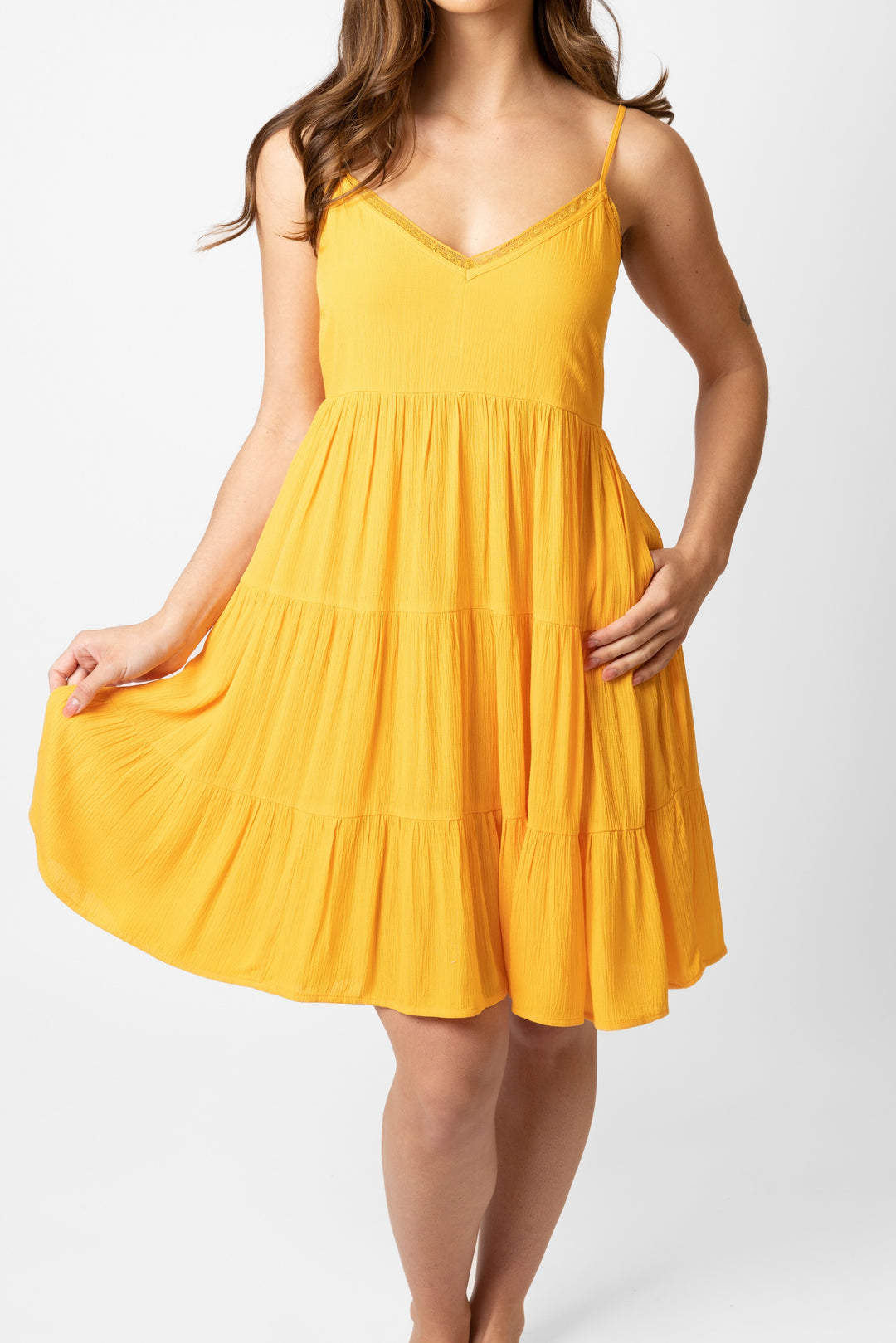 Miami Mini Tiered Dress