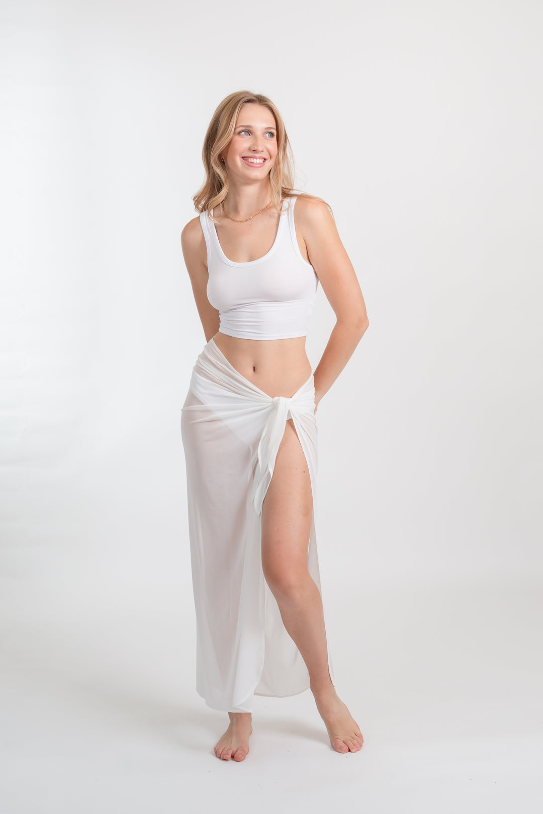 Escape Mesh Long Sarong