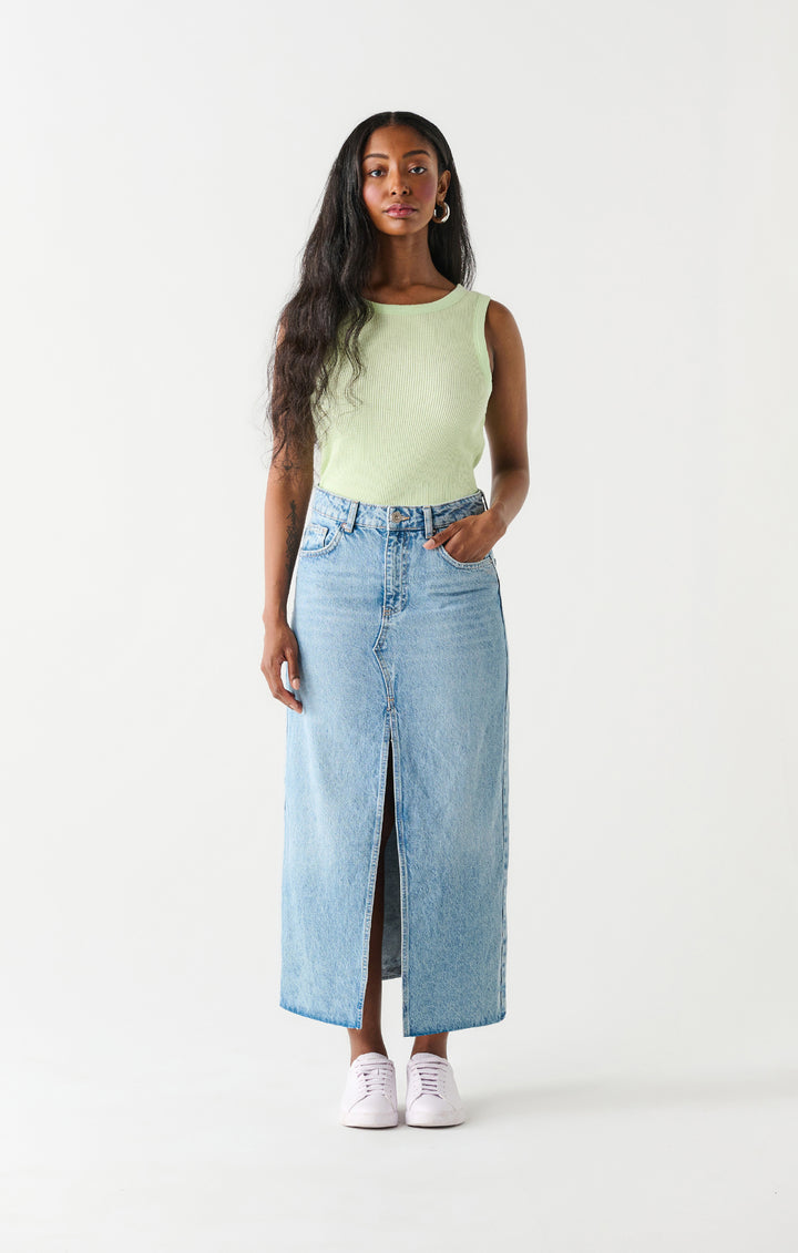 Dex Maxi Denim Skirt