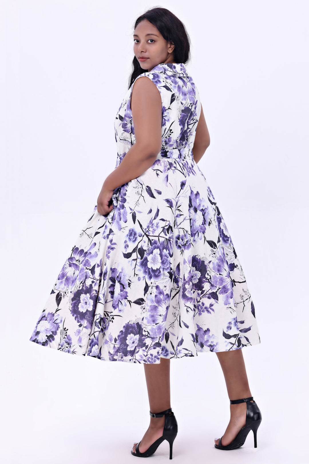 "Jani" Fit & Flare Dress with Pockets