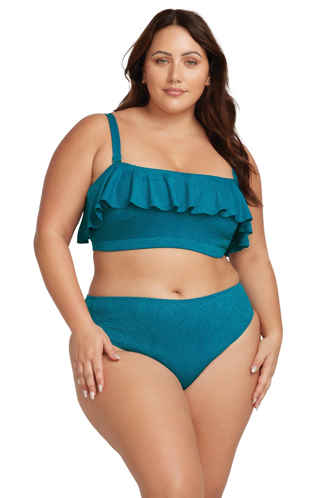 Jewel La Traviata Vermeer Bikini Top - Size 16