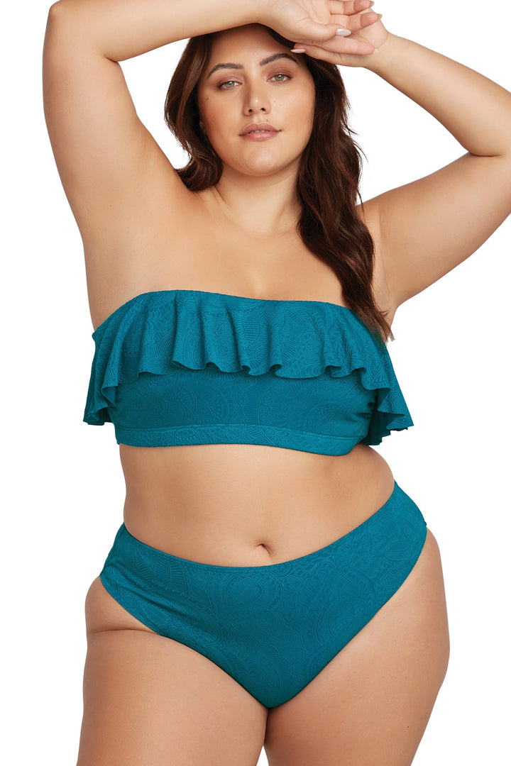 Jewel La Traviata Vermeer Bikini Top - Size 16