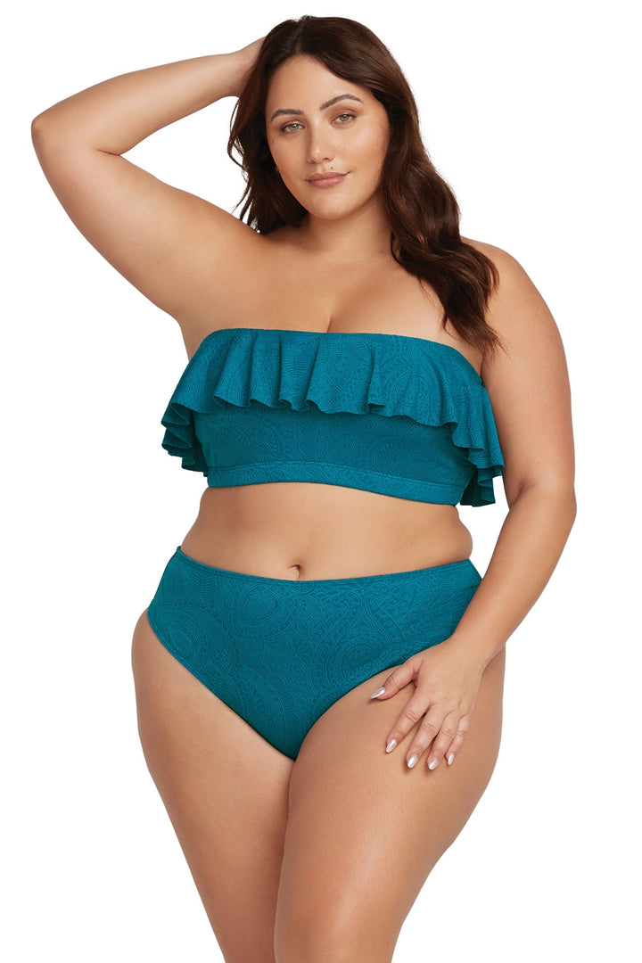 Jewel La Traviata Vermeer Bikini Top - Size 16