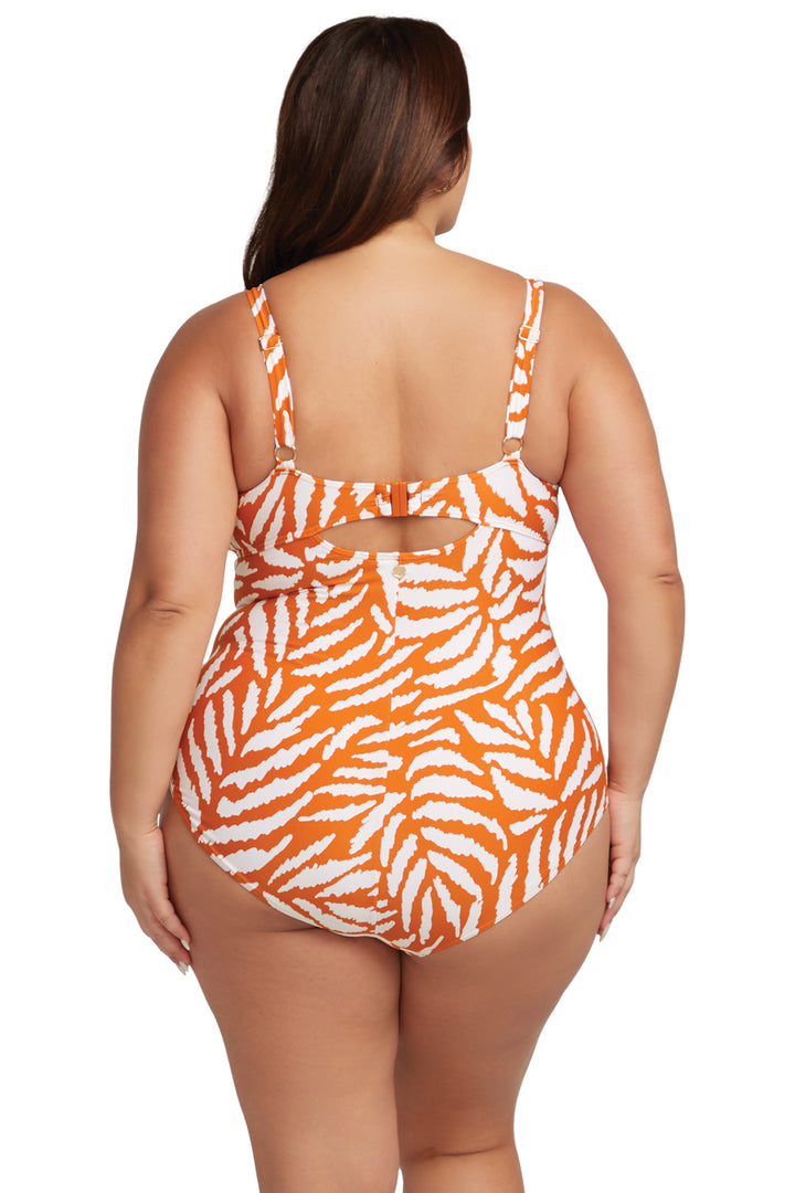 Alabastron Cezanne D / DD Cup Underwire One-Piece Swimsuit - Size 16