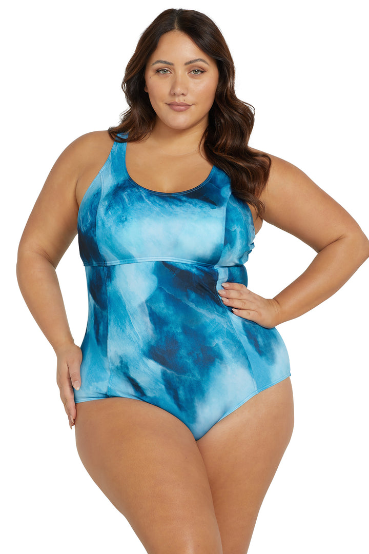 Hockney Chlorine Resistant One-Piece Swimsuit