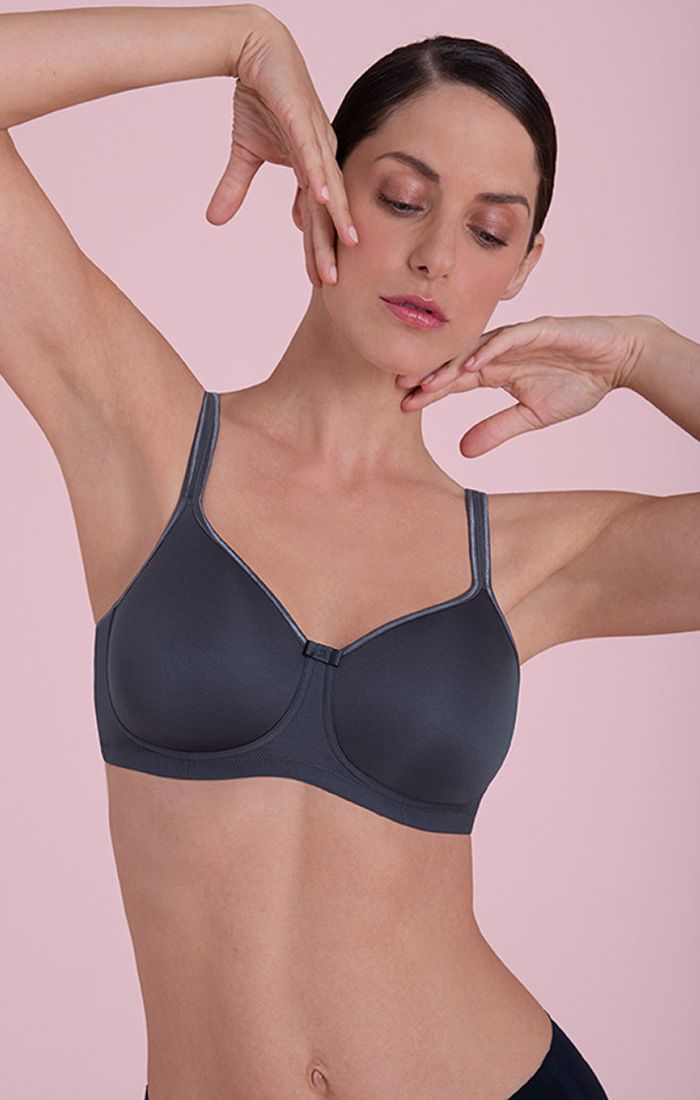 Anita Tonya Post Mastectomy Bra - Shadow Blue