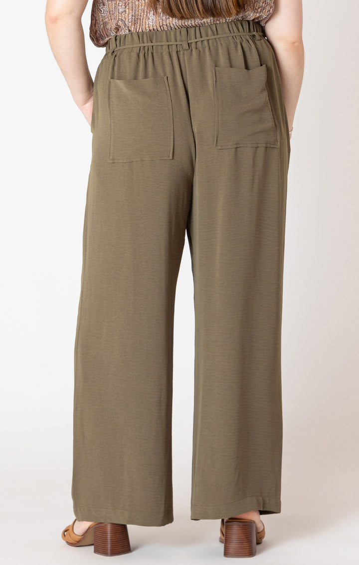 Dex Belted Wide Leg Flowy Pants