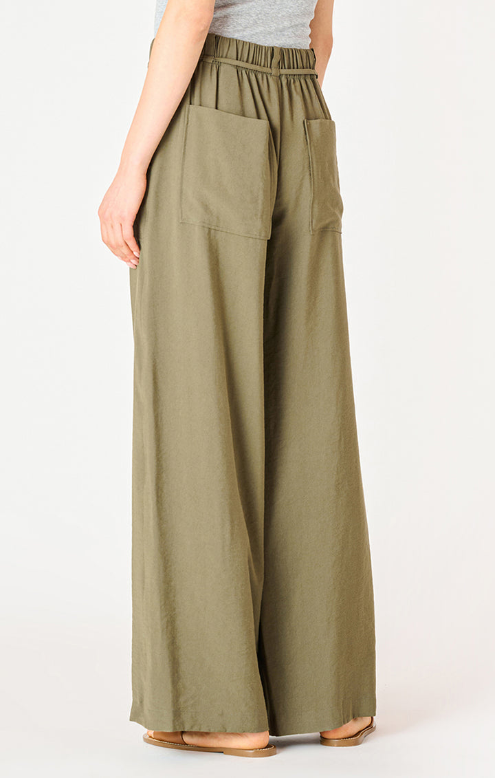 Dex Belted Wide Leg Flowy Pants