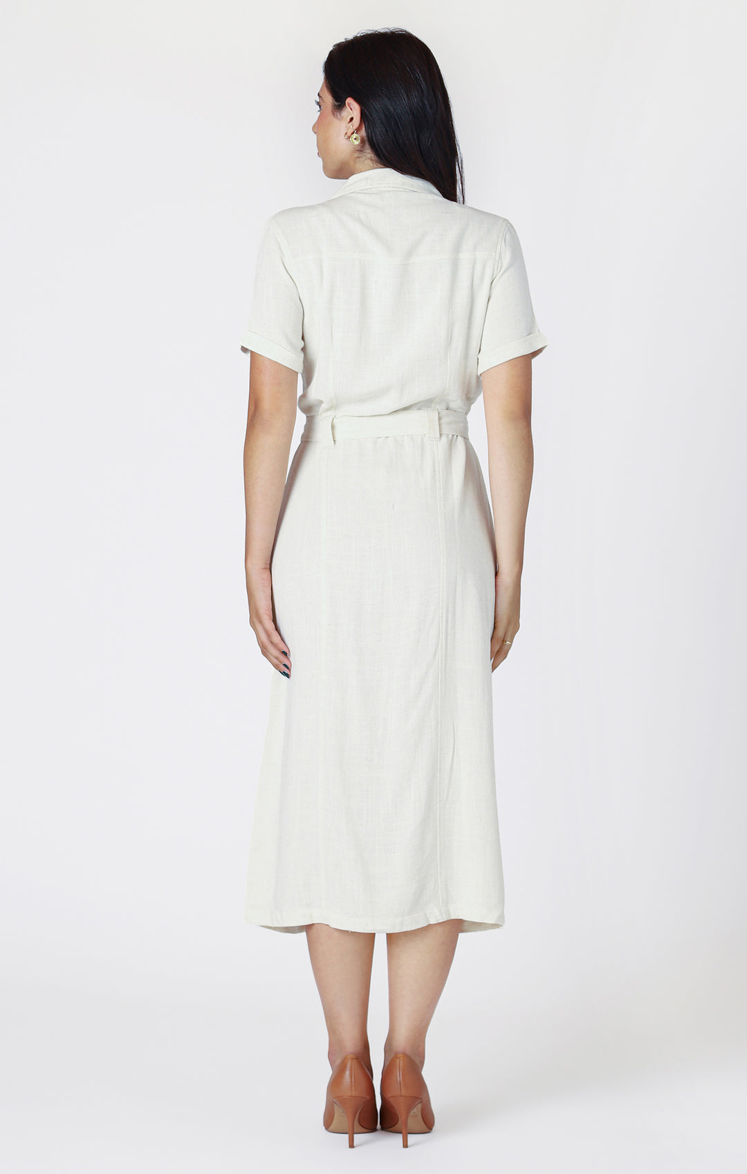 Utility Short Sleeve Shirt Dress