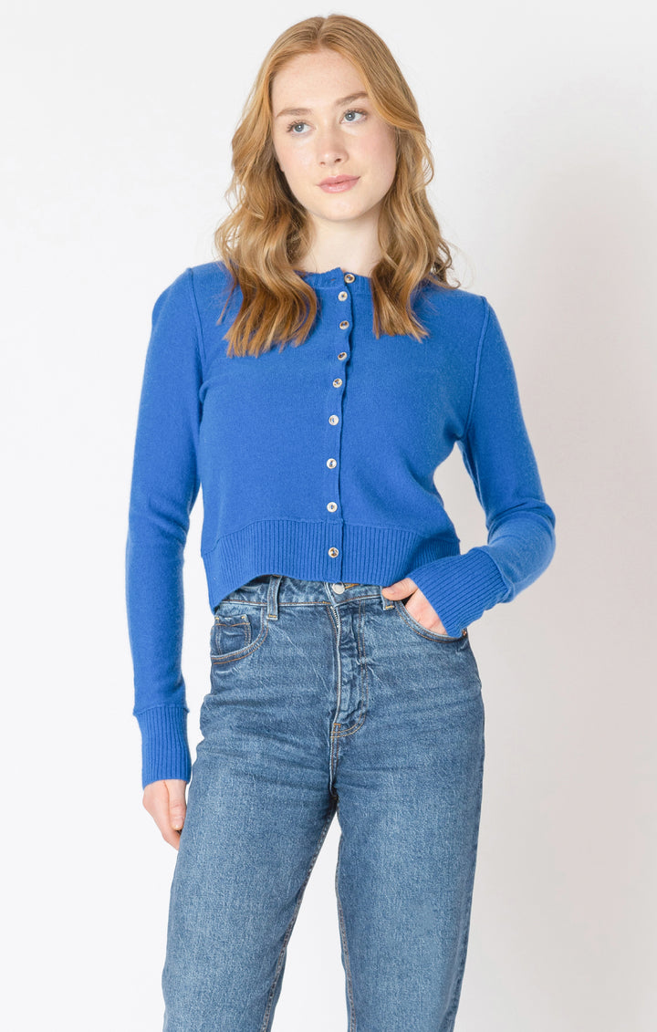Easy Crew Neck Cardigan