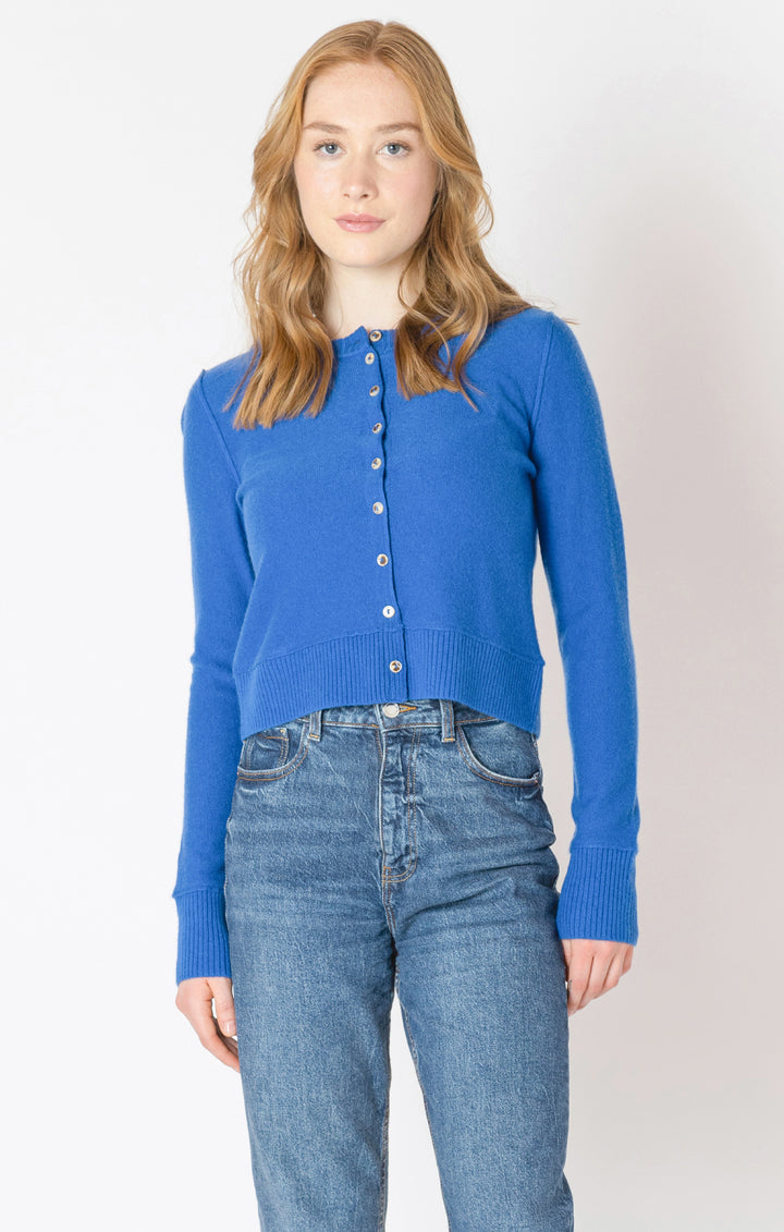Easy Crew Neck Cardigan