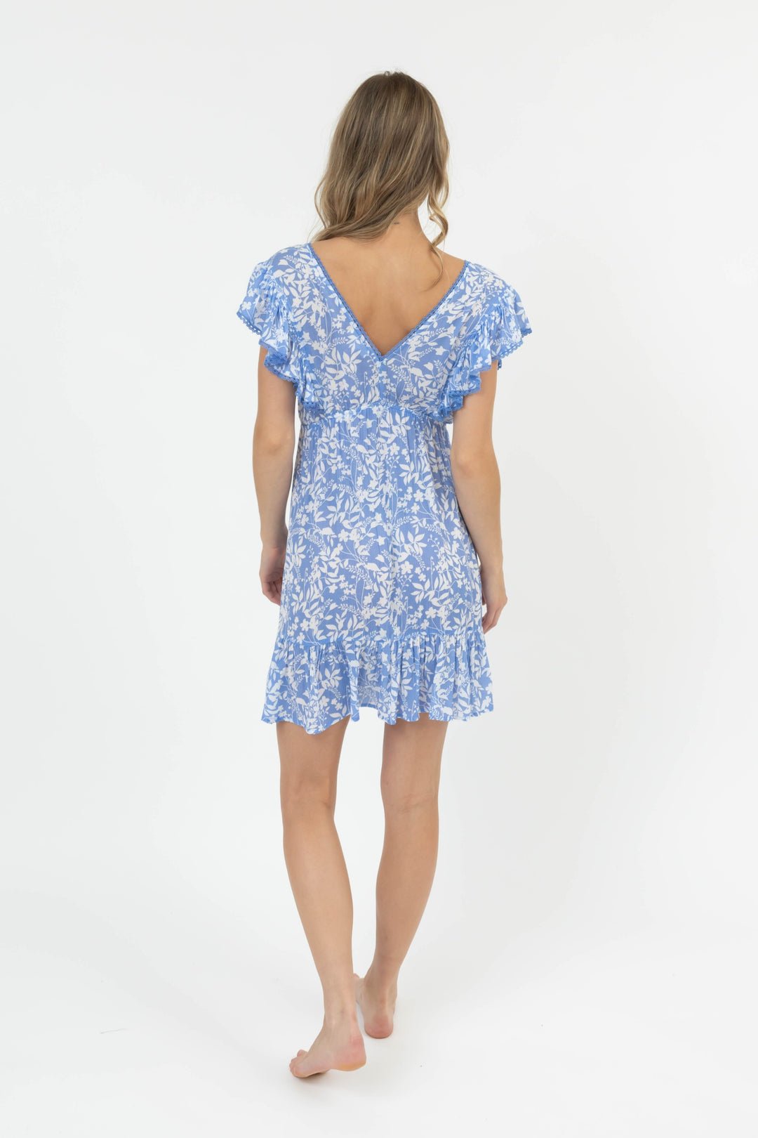 Florence Ruffle Mini Dress
