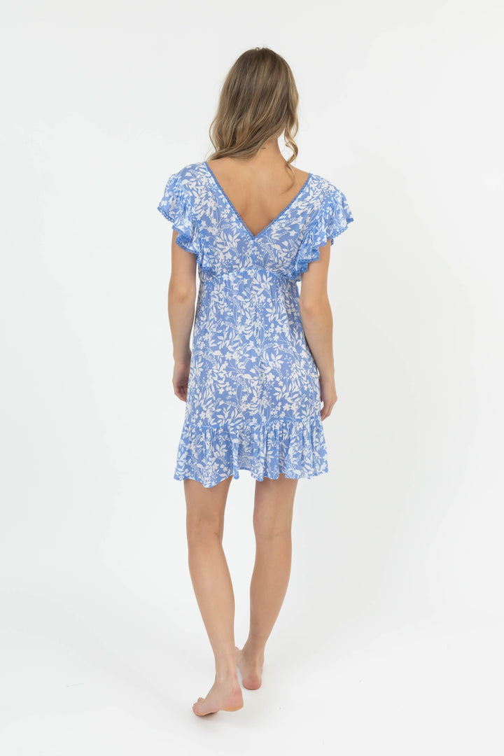 Florence Ruffle Mini Dress