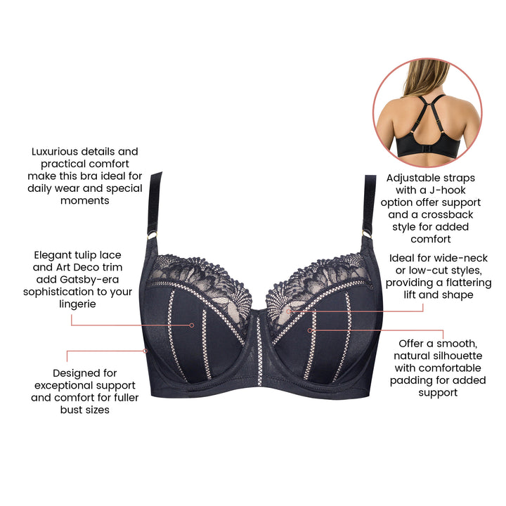 PARFAIT Charlene Balconette Padded Underwired Bra