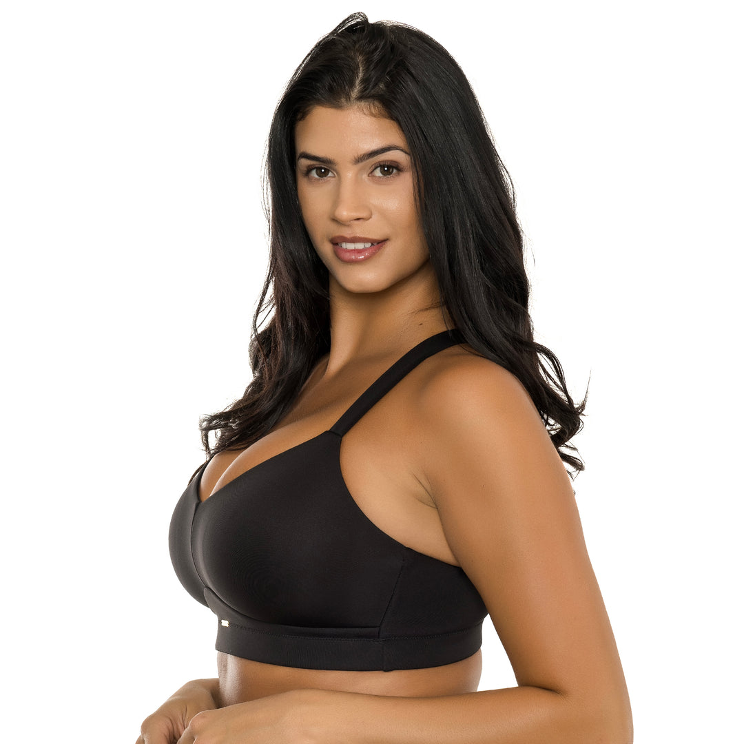 Parfait Holly Wire-Free Full Bust Padded Bra  - Black