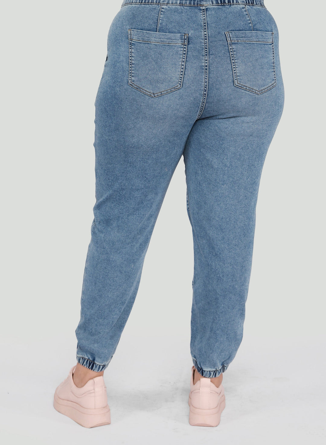 Dex Sofia High Rise Denim Jogger