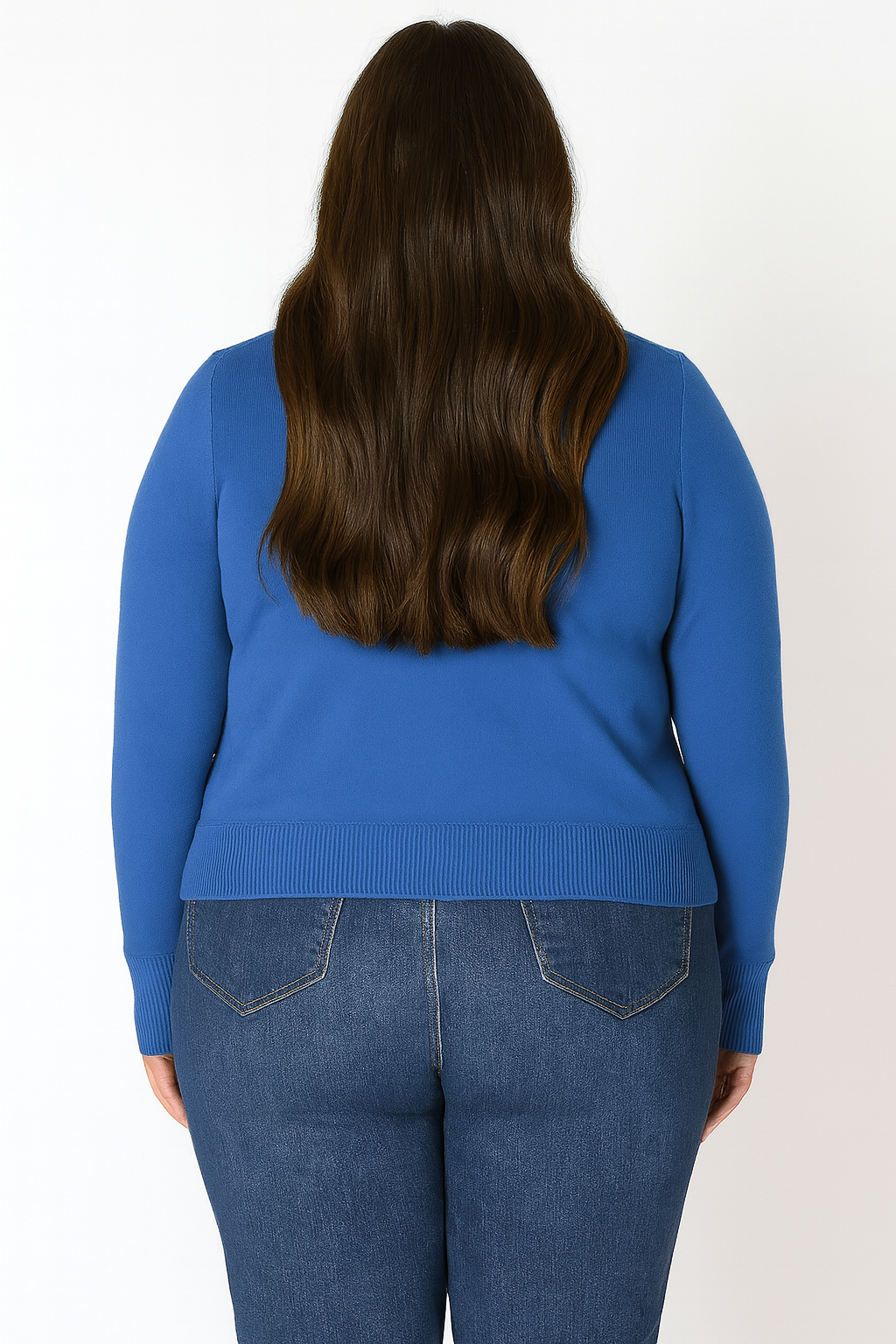 Easy Crew Neck Cardigan