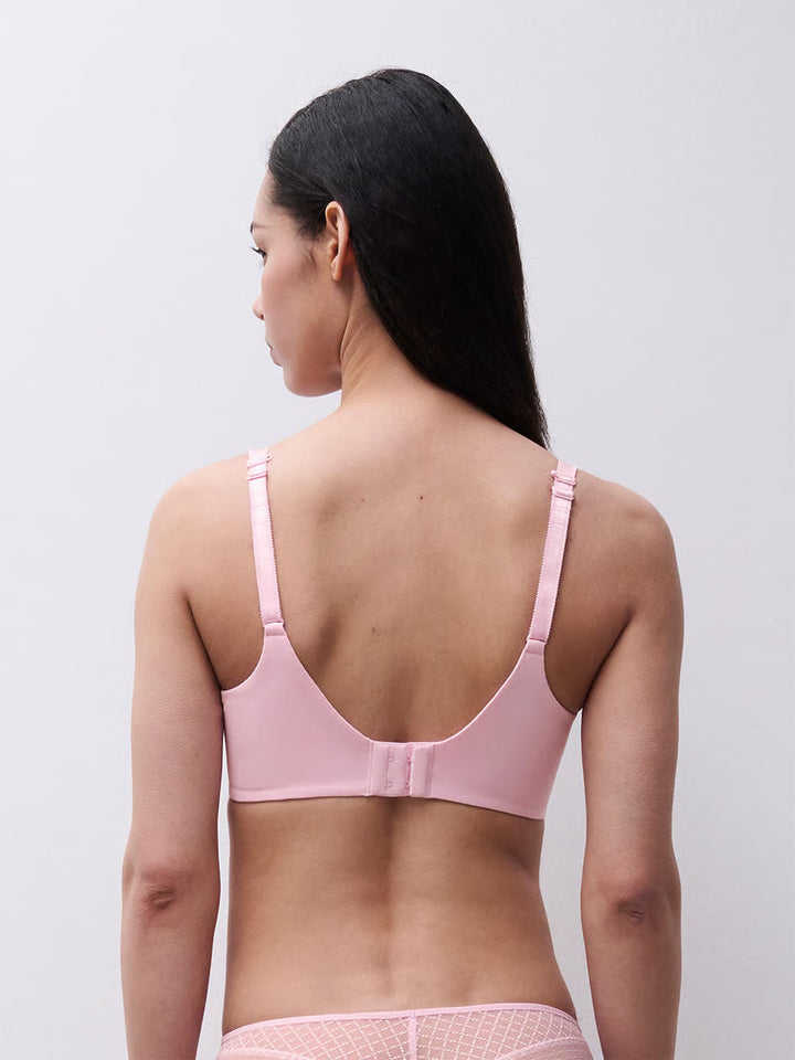 Norah Chic Plunge T-Shirt Bra  - Candy Pink